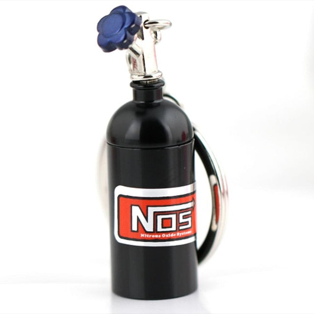 Creative NOS Bottle Keychain.