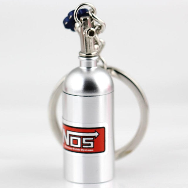 Creative NOS Bottle Keychain.