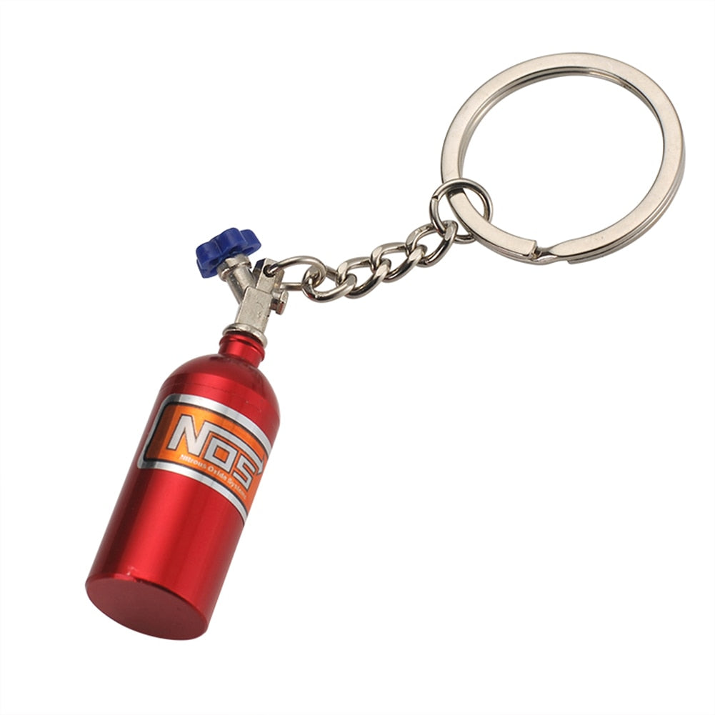 Creative NOS Bottle Keychain.