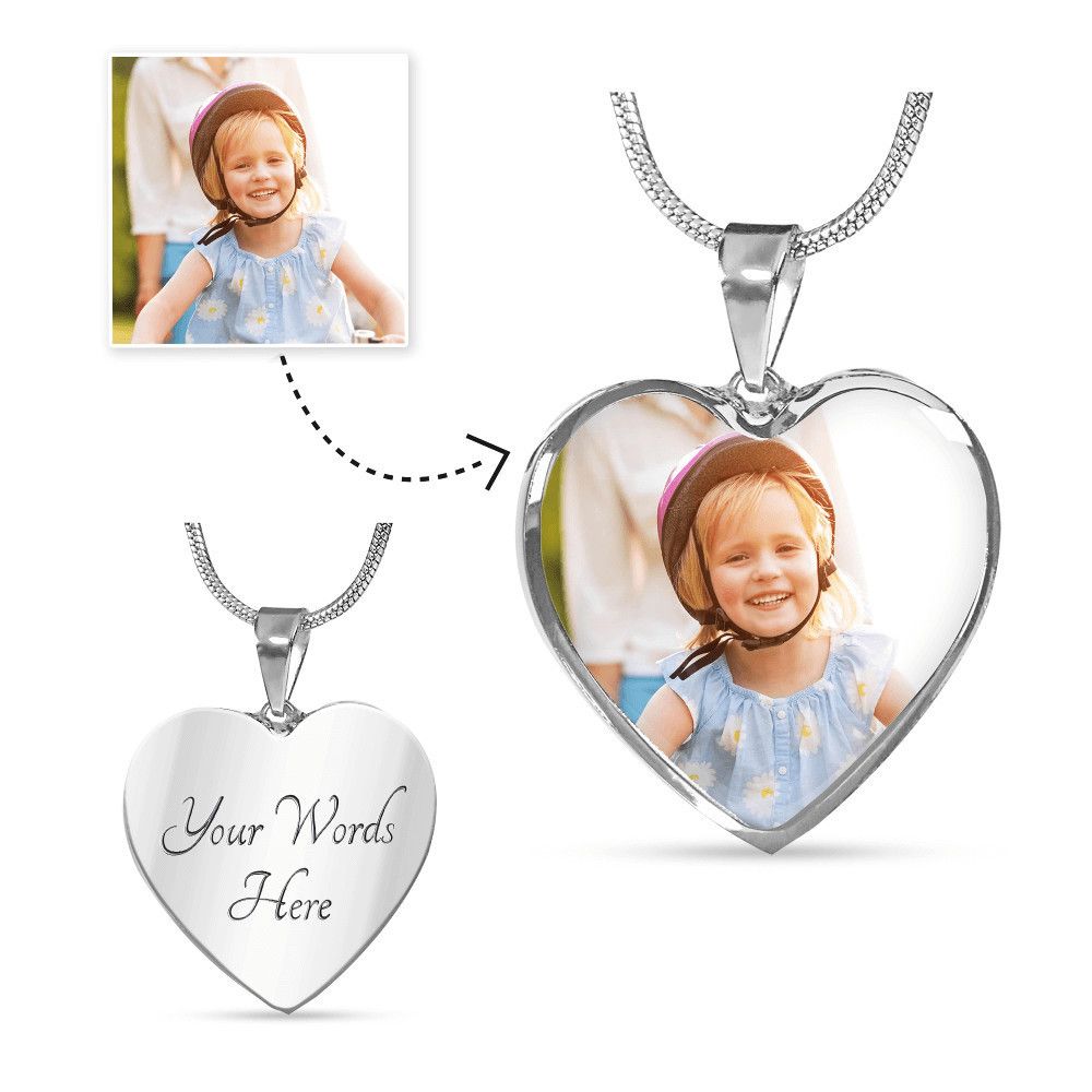 Personalised Heart Pendant