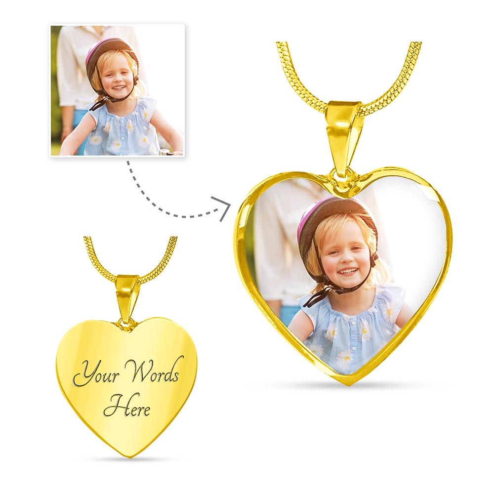 Personalised Heart Pendant